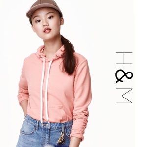 H&M | Divided Peachy Pink Hoodie Sweatshirt